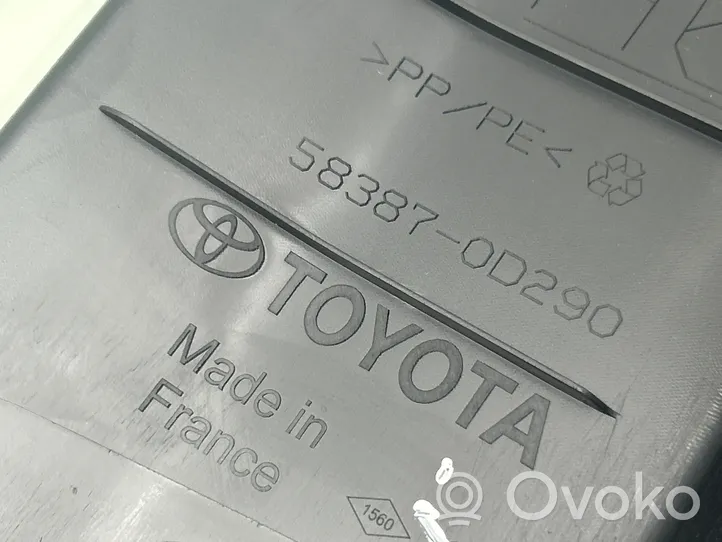 Toyota Yaris Cross Tavaratilan kynnyksen suoja 583870D290