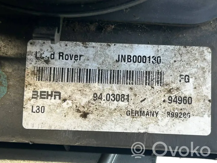 Land Rover Range Rover Sport L320 Pečiuko ventiliatorius/ putikas JNB000130