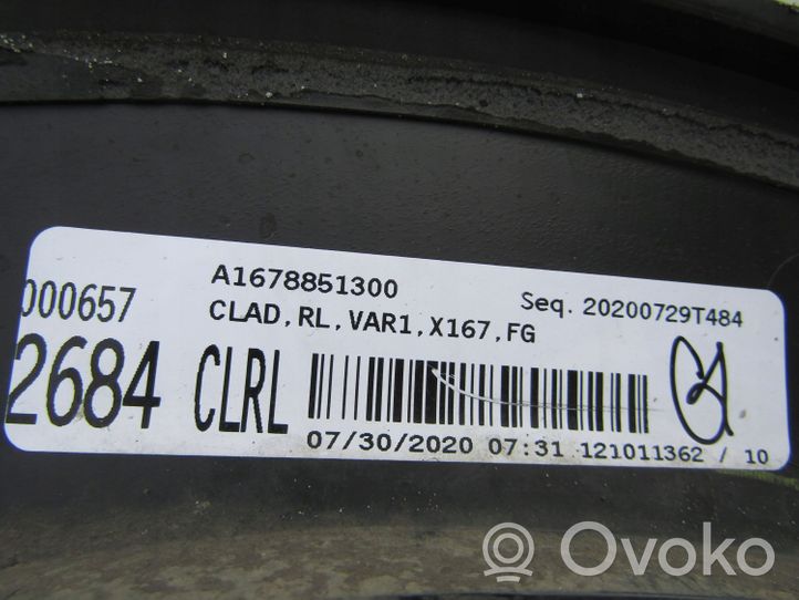 Mercedes-Benz GLE W167 Garniture pour voûte de roue avant A1678851300