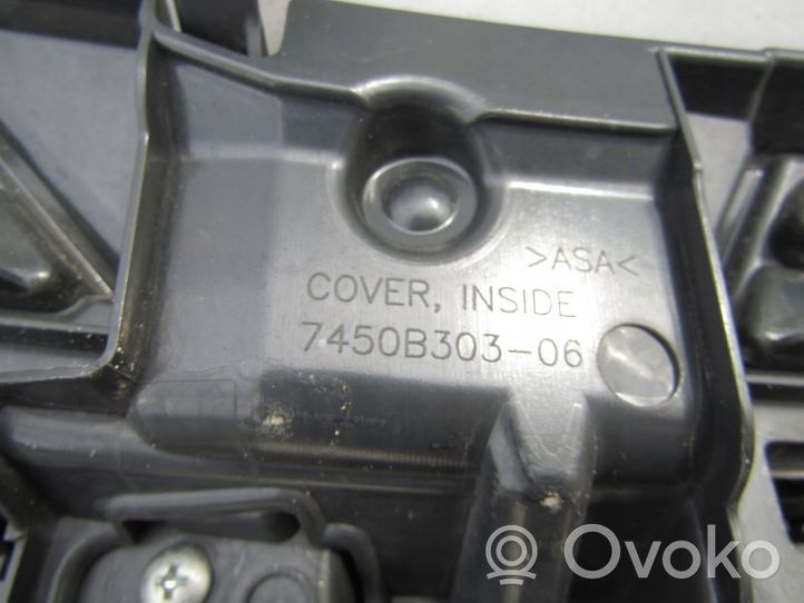 Mitsubishi ASX Maskownica / Grill / Atrapa górna chłodnicy 7450B30306