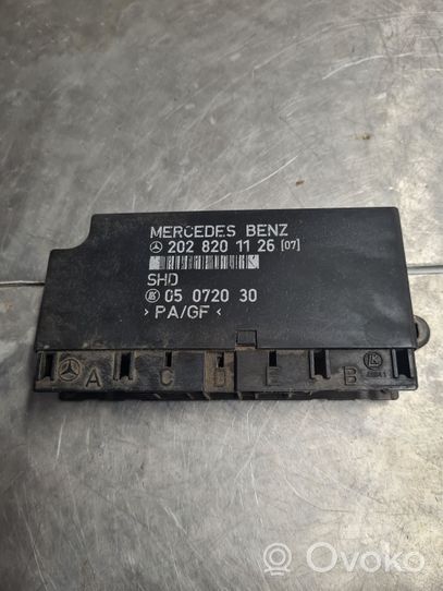Mercedes-Benz C W202 Komfortsteuergerät Bordnetzsteuergerät 2028201126