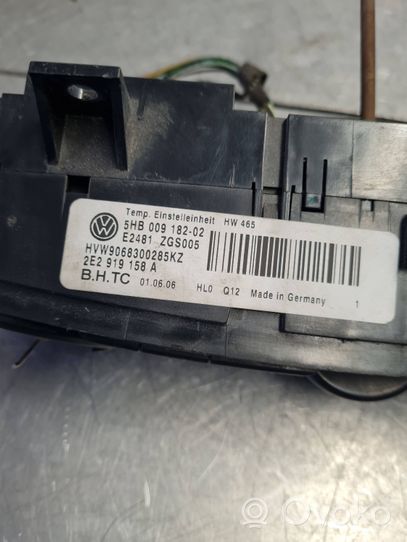 Volkswagen Crafter Centralina del climatizzatore 2E2919158A