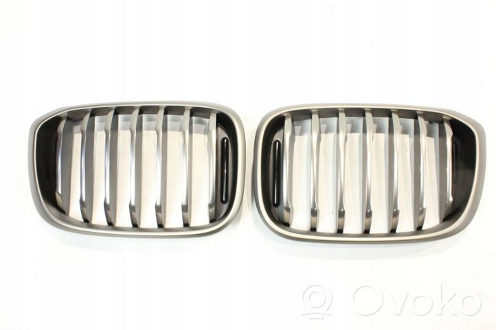 BMW X3 G01 Grille calandre supérieure de pare-chocs avant 