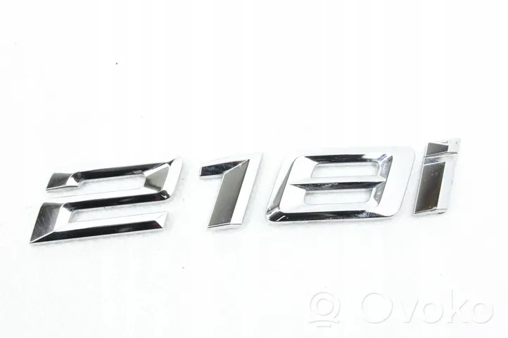 BMW 2 F44 Logo, emblème de fabricant 7953720