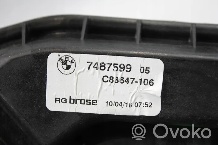 BMW X3 G01 Priekinis el. lango pakėlimo mechanizmas be varikliuko 7487599