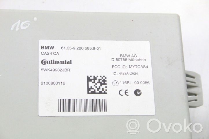 BMW 7 F01 F02 F03 F04 Komputer / Sterownik ECU i komplet kluczy 7614294