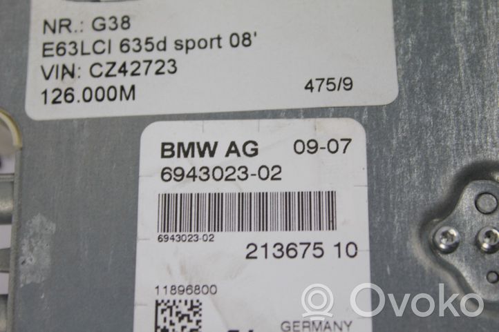 BMW 6 E63 E64 Antena aérea GPS 6943023