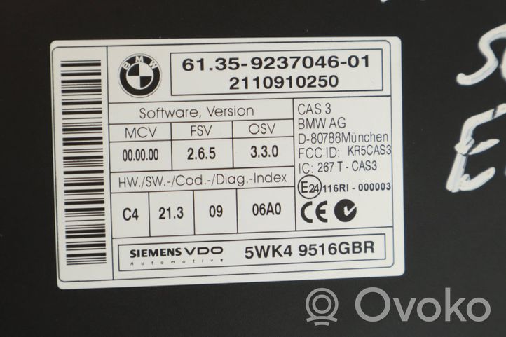 BMW M3 Kit calculateur ECU et verrouillage 7846409