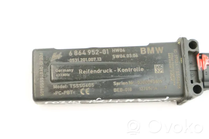 BMW 7 F01 F02 F03 F04 Module de pression des pneus 6864952