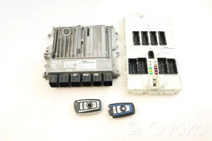 BMW 4 F36 Gran coupe Kit centralina motore ECU e serratura 8740344