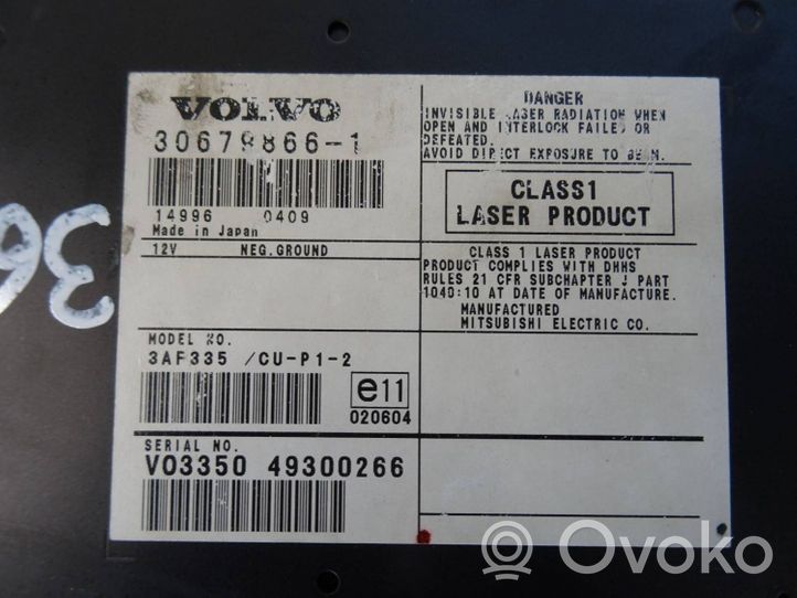 Volvo V50 Panel / Radioodtwarzacz CD/DVD/GPS 30679866-1