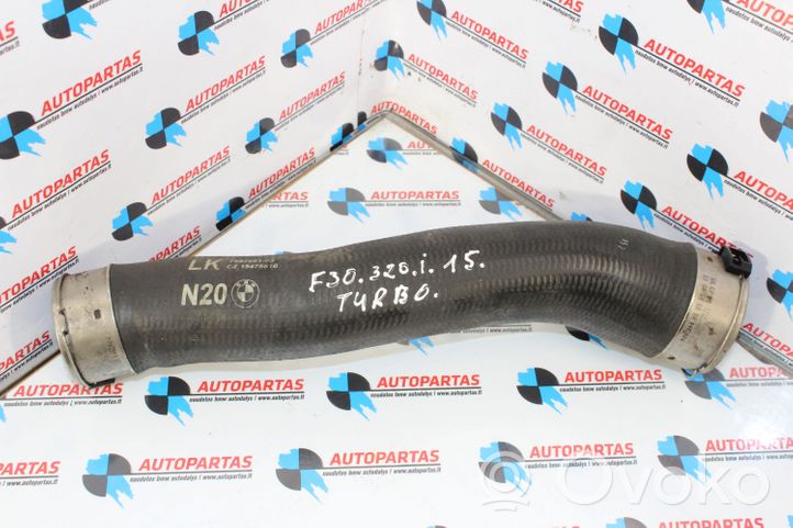 BMW 3 F30 F35 F31 Tube d'admission de tuyau de refroidisseur intermédiaire 759759103