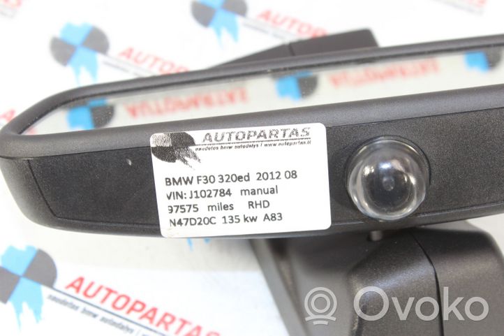 BMW 3 F30 F35 F31 Taustapeili (sisäpeili) 9256138