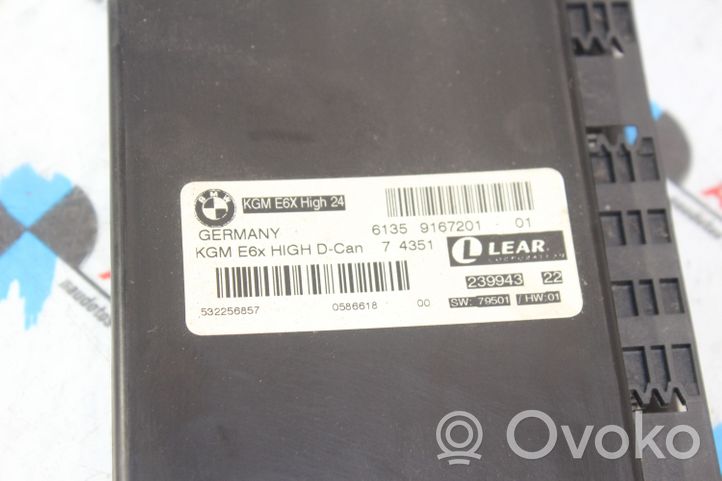 BMW 5 E60 E61 Module confort 9167201