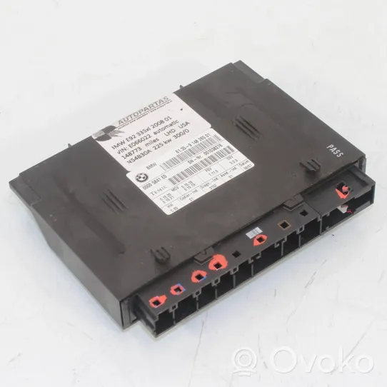 BMW 3 E92 E93 Seat control module E066022