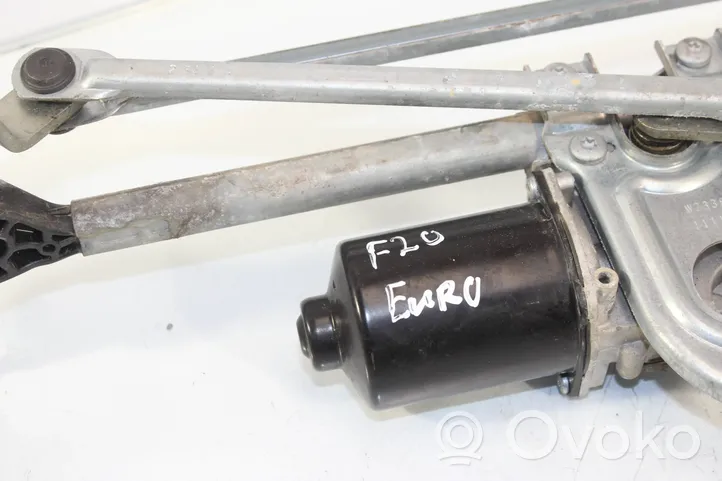 BMW 1 F20 F21 Mechanizm i silniczek wycieraczek szyby przedniej / czołowej 7267503