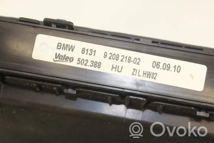 BMW X6 E71 Panel klimatyzacji 9234335