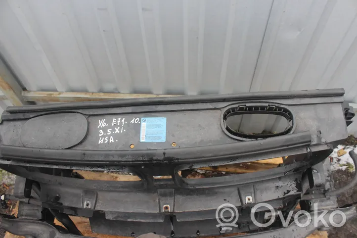 BMW X6 E71 Support de radiateur sur cadre face avant 7231608