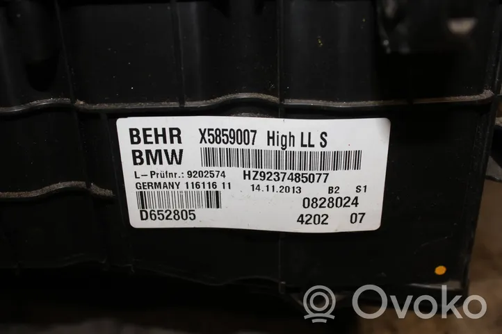 BMW 7 F01 F02 F03 F04 Bloc de chauffage complet 9202574