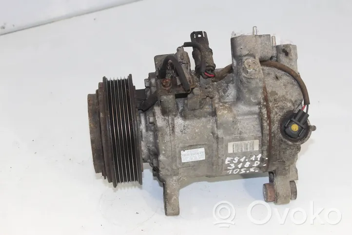 BMW 3 E90 E91 Ilmastointilaitteen kompressorin pumppu (A/C) 9223694