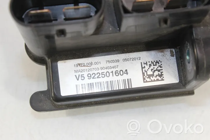 BMW 3 F30 F35 F31 Câble de batterie positif 922501604