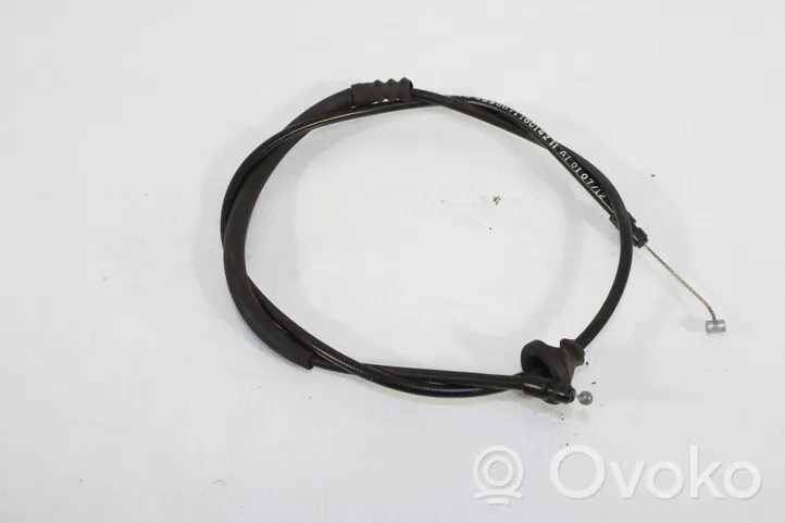 BMW 3 F30 F35 F31 Cavo di rilascio vano motore/cofano 71160142