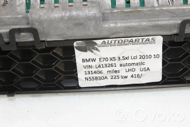 BMW X5 E70 Interrupteur d’éclairage 9134728