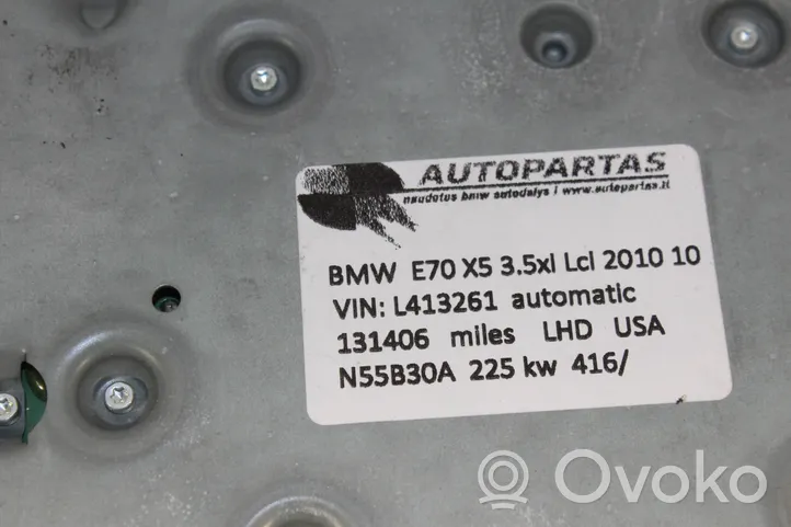 BMW X5 E70 Unità principale autoradio/CD/DVD/GPS 9239227