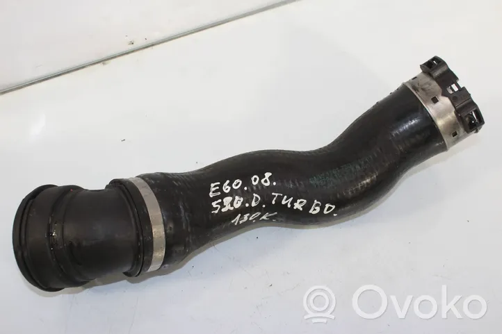 BMW 5 E60 E61 Tube d'admission de tuyau de refroidisseur intermédiaire 7803747