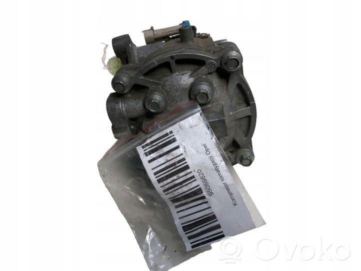 Opel Mokka Ilmastointilaitteen kompressorin pumppu (A/C) 95059820