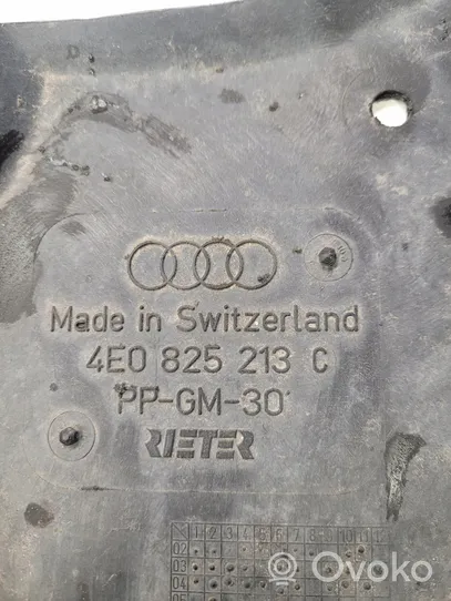 Audi A8 S8 D3 4E Alustan takasuoja välipohja 4E0825213C