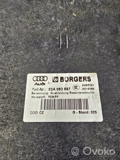 Audi Q3 F3 Bagažinės kilimas 83A863697