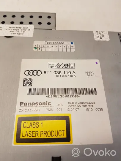 Audi A5 8T 8F CD/DVD-vaihdin 8T1035110A