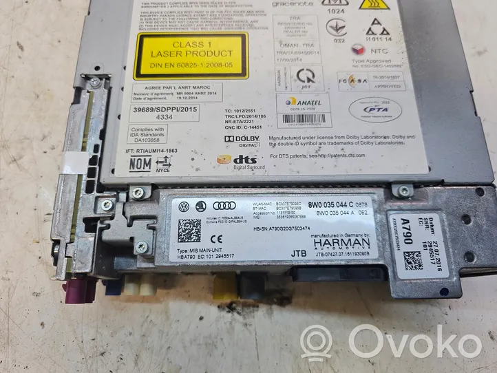 Audi A4 S4 B9 MMI control unit 8W0035044C