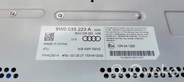 Audi A4 S4 B9 Amplificatore 8W0035223A