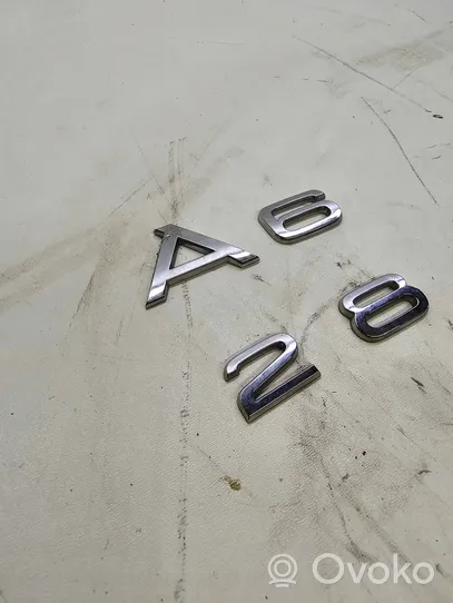 Audi A6 S6 C6 4F Manufacturers badge/model letters 4F0853