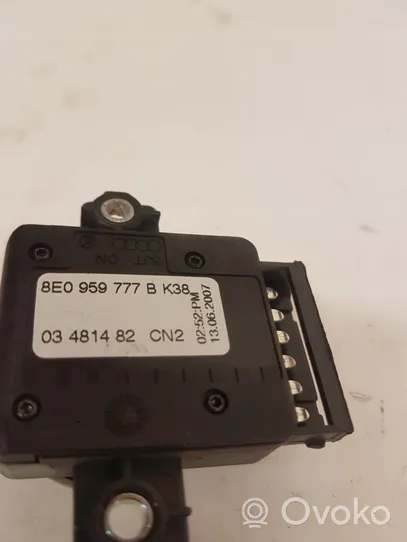 Audi A4 S4 B7 8E 8H Interruttore di controllo del sedile 8E0959777B