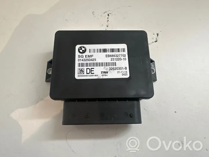 BMW 3 F30 F35 F31 Módulo de control del freno de mano 6863277