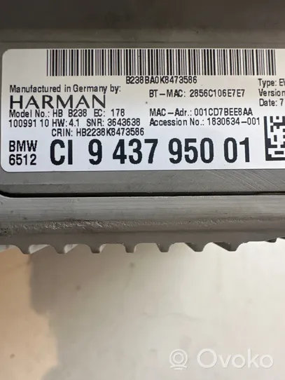 BMW 5 G30 G31 Moduł / Sterownik GPS 9437950