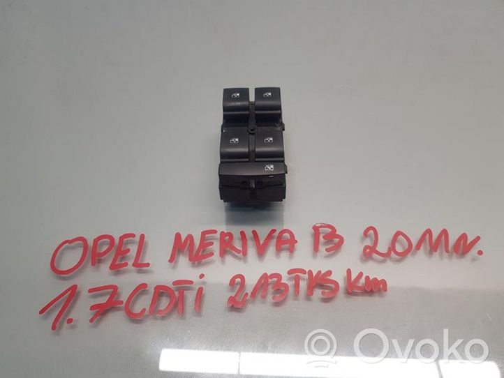 Opel Meriva B Przełącznik / Przycisk otwierania szyb 13305011