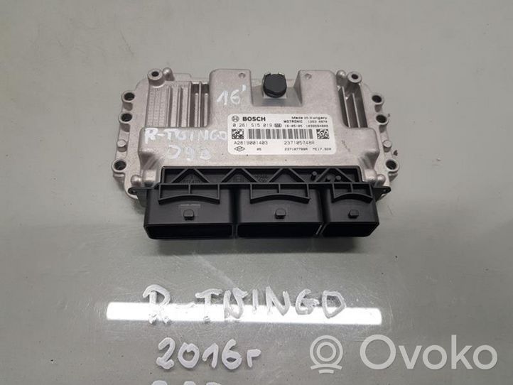 Renault Twingo III Engine control unit/module ECU 237105748R 237107788R 026