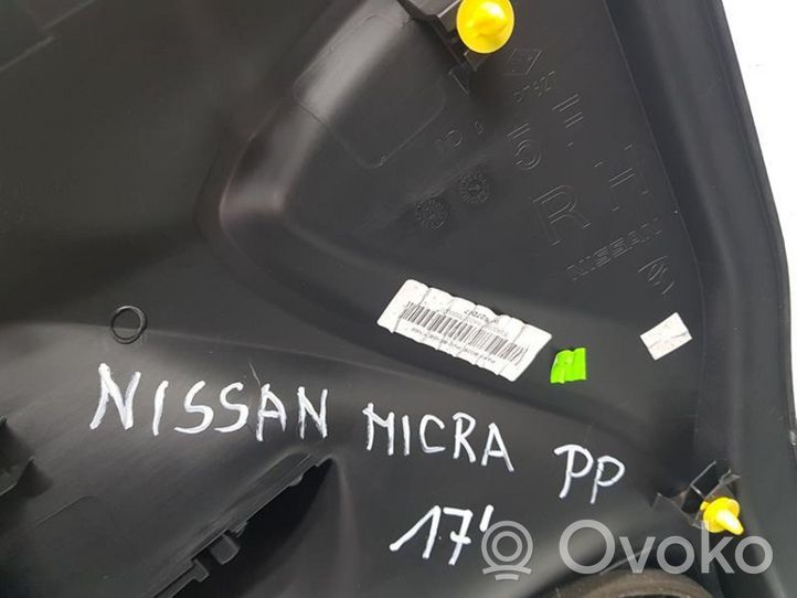 Nissan Micra K14 Rivestimento del pannello della portiera anteriore 