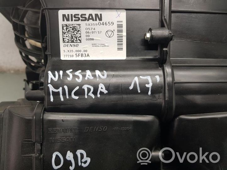 Nissan Micra K14 Scatola climatizzatore riscaldamento abitacolo assemblata 272105FB3A