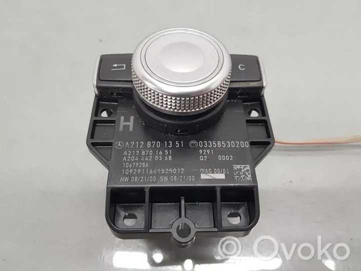 Mercedes-Benz CLK C207 A207 Multifunctional control switch/knob A2128701351