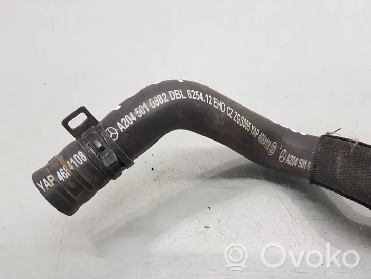 Mercedes-Benz CLK C207 A207 Tubo flessibile del liquido di raffreddamento del motore A2045010982