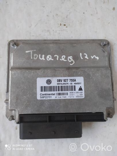 Volkswagen Touareg II Centralina scatola del differenziale 0BV927755A