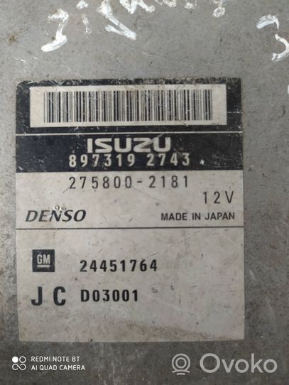 Opel Vectra C Sterownik / Moduł ECU 24451764