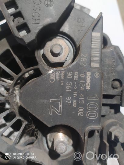 Opel Astra G Generatore/alternatore 0124415002