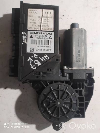 Audi A4 S4 B7 8E 8H Motorino alzacristalli della portiera anteriore 8E1959801H