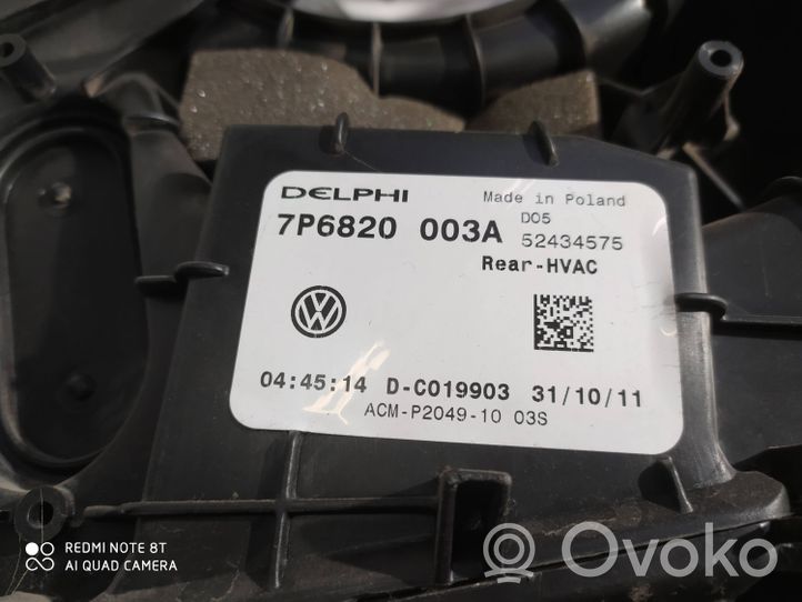 Volkswagen Touareg II Scatola climatizzatore riscaldamento abitacolo assemblata 7P6820003A